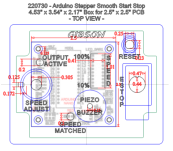 Stand-Alone Box Top Dimensions