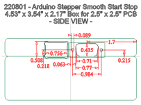 Stand-Alone Box Back Dimensions