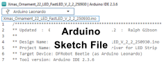 Arduino Sketch File